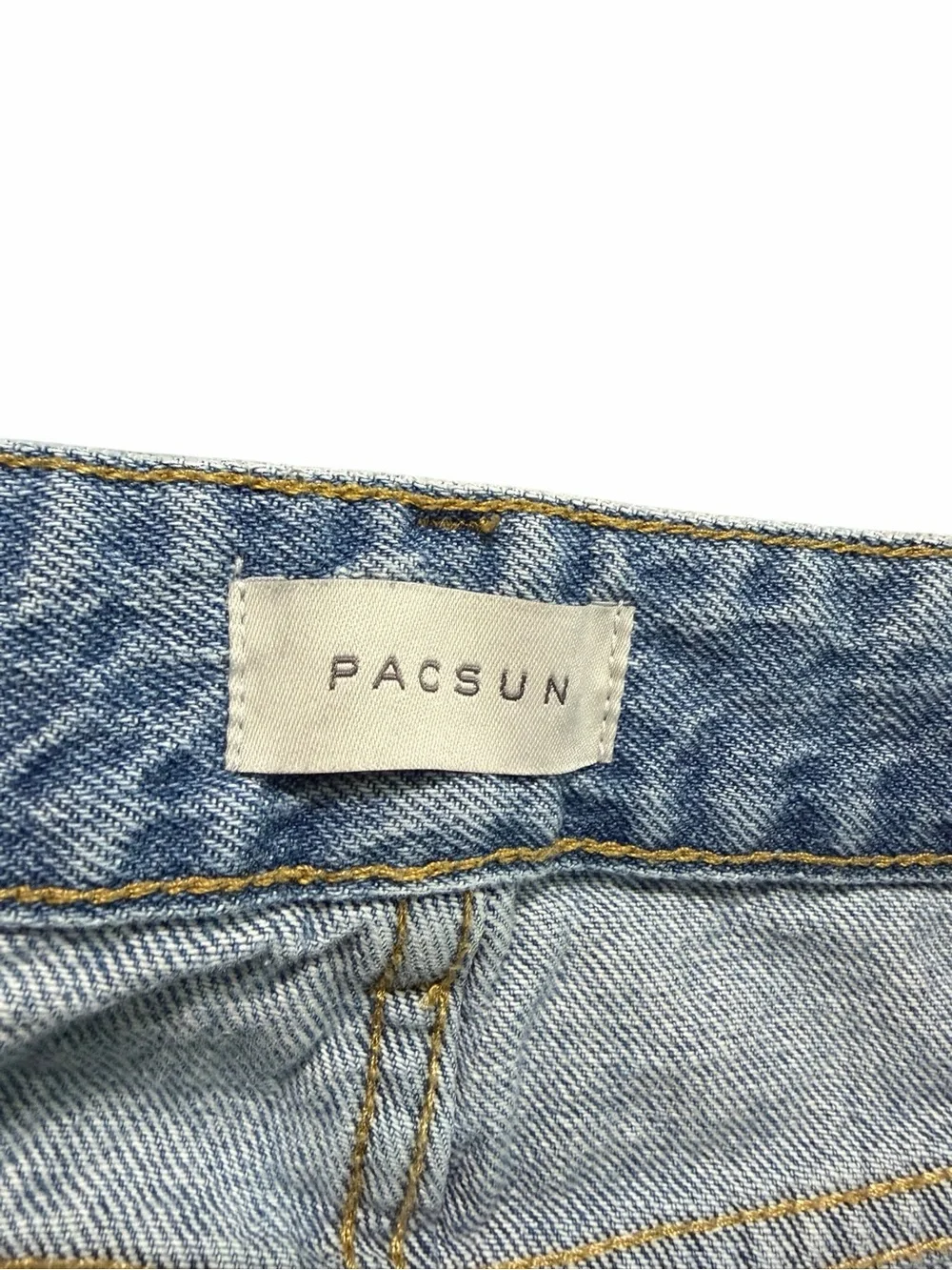 PacSun Casey Low Rise Baggy Wide Leg Jeans | 100% Cotton | Light Wash | Size 22